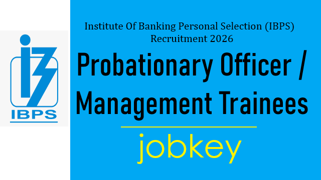 IBPS PO MT Online Form 2026-jobkey